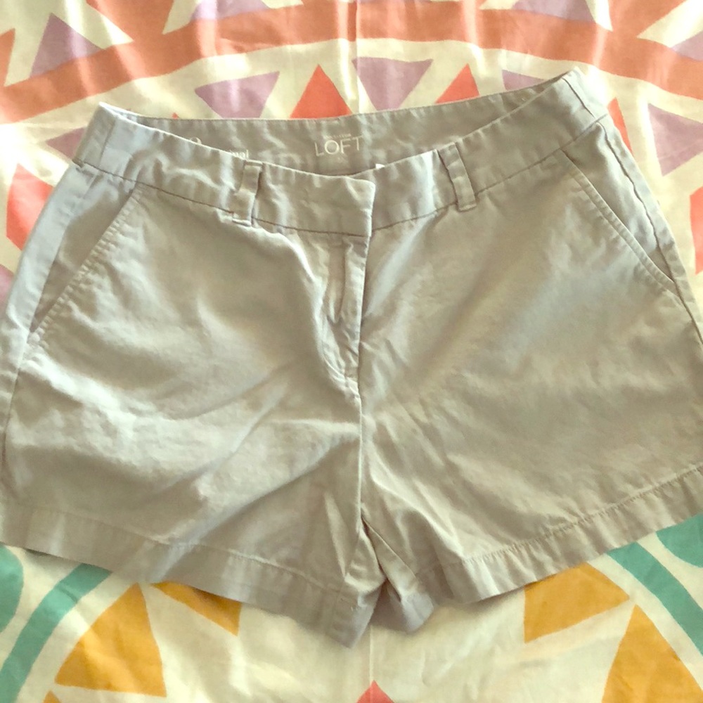 Ann Taylor Loft Gray Shorts